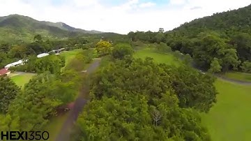 Open Pilot Mini Hexacopter HEXI 350 2 x 3000 Lipo Test Fly