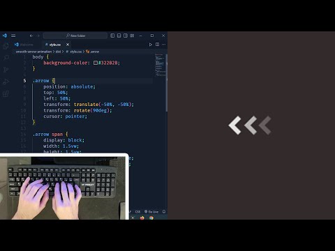 Mastering Smooth Arrow Animations with HTML and CSS | Step-by-Step Tutorial