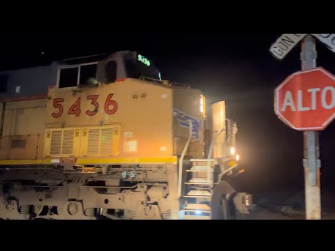 SB | UP leading FXE Auto-Rack train | Calz. Venustiano Carranza Ote ...