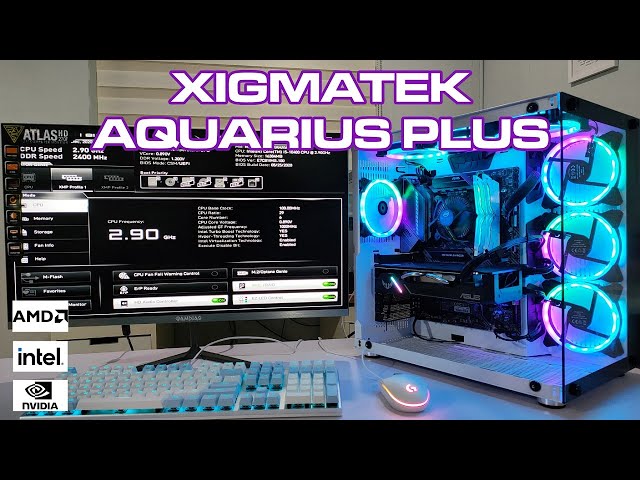 Xigmatek Aquarius Pro - Blanc - Boîtier PC Xigmatek sur