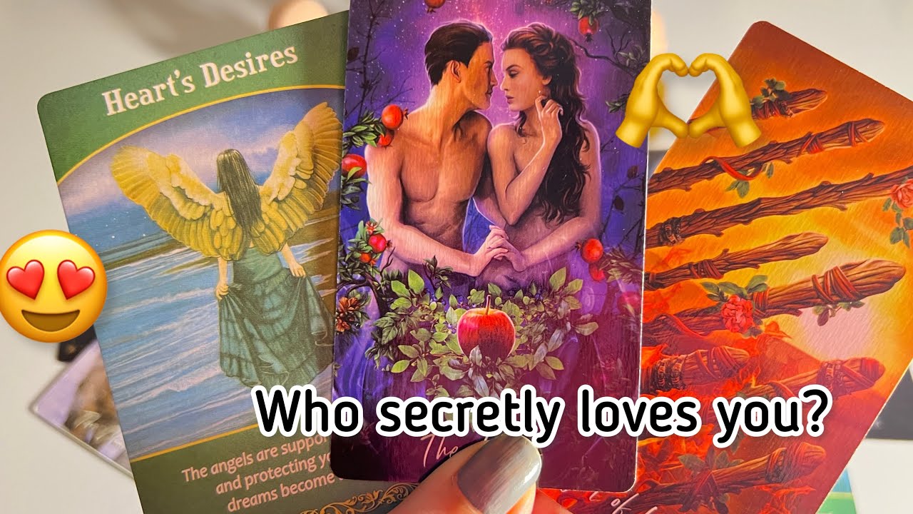 Who secretly loves you?💞 They’re feeling something deep 😍Hindi tarot card reading Love tarot