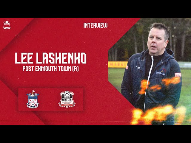 💬 POST MATCH INTERVIEW: Lee Lashenko post dramatic Exmouth away win