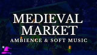 Medieval Market Ambience | D&D Rural Town Sounds - Early Morning, People, Traders, Soft Music screenshot 5