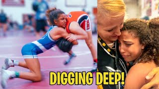 Crying with SHOCK!  See what Juliana DID on the WRESTLING MAT!