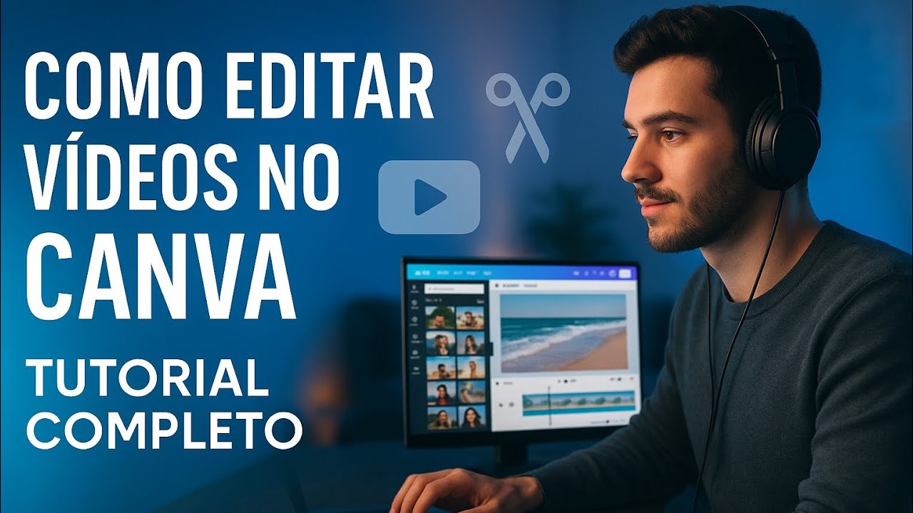 Como EDITAR VÍDEOS no CANVA | Tutorial Completo - YouTube