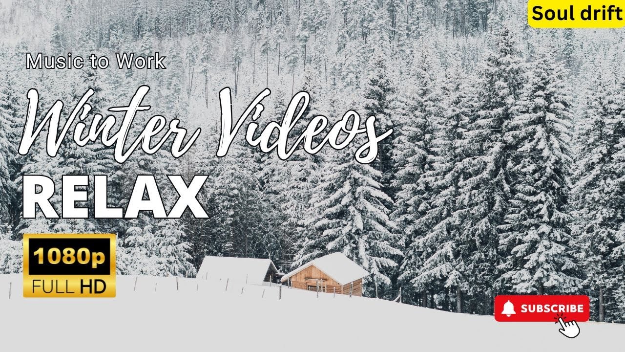 Winter Wonderland • Nature Relaxation Film with Peaceful Music | 1 Hours Ultra HD