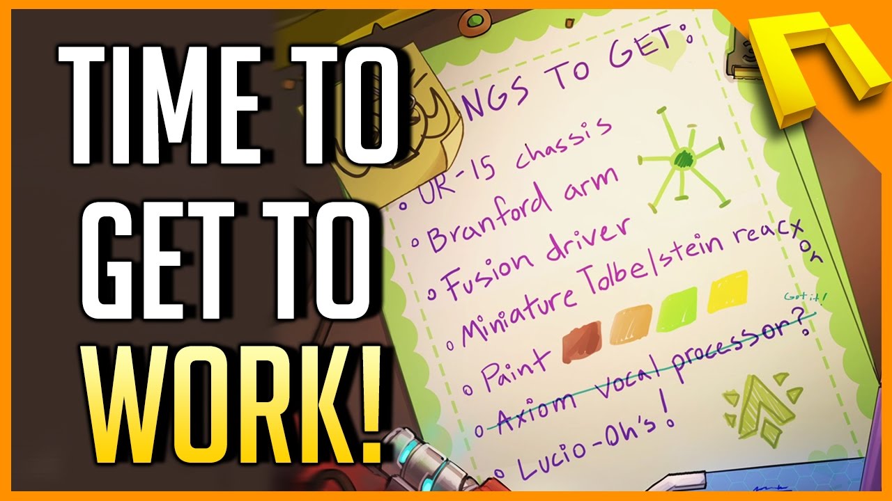 Overwatch - TIME TO GET TO WORK! Efi Teases her plans!