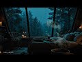 The Rain Outside Feels Like Therapy 🌧️ Cozy Room Ambience for Sleep &amp; Relaxation | 1 Hour ASMR