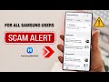 🛑URGENT Scam Warning! Don’t Click This in Samsung Members!