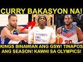 Curry at warriors tapos na ang season klay nagkalat  kawhi maglalaro sa team usa