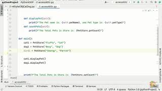 6. How to Access Attributes in Python? - Accessing Attributes in Python | Python OOP Profile