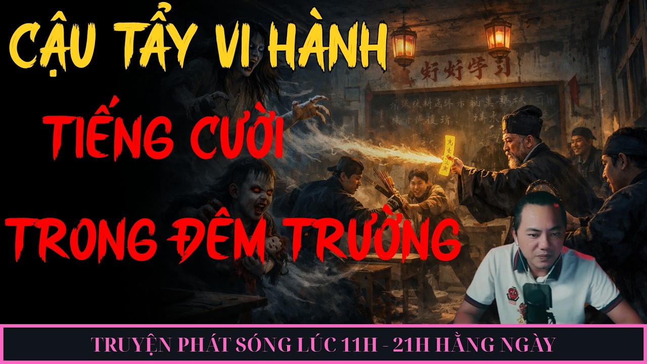 TRUYỆN MA QUÀNG A TŨN 2026 : CẬU TẨY VI HÀNH-TIẾNG CƯỜI TRONG ĐÊM TRƯỜNG | TRUYỆN MA PHÁP SƯ