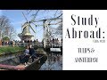 Study Abroad: Travel Vlogs | Tulips &amp; Amsterdam in 24 Hours!
