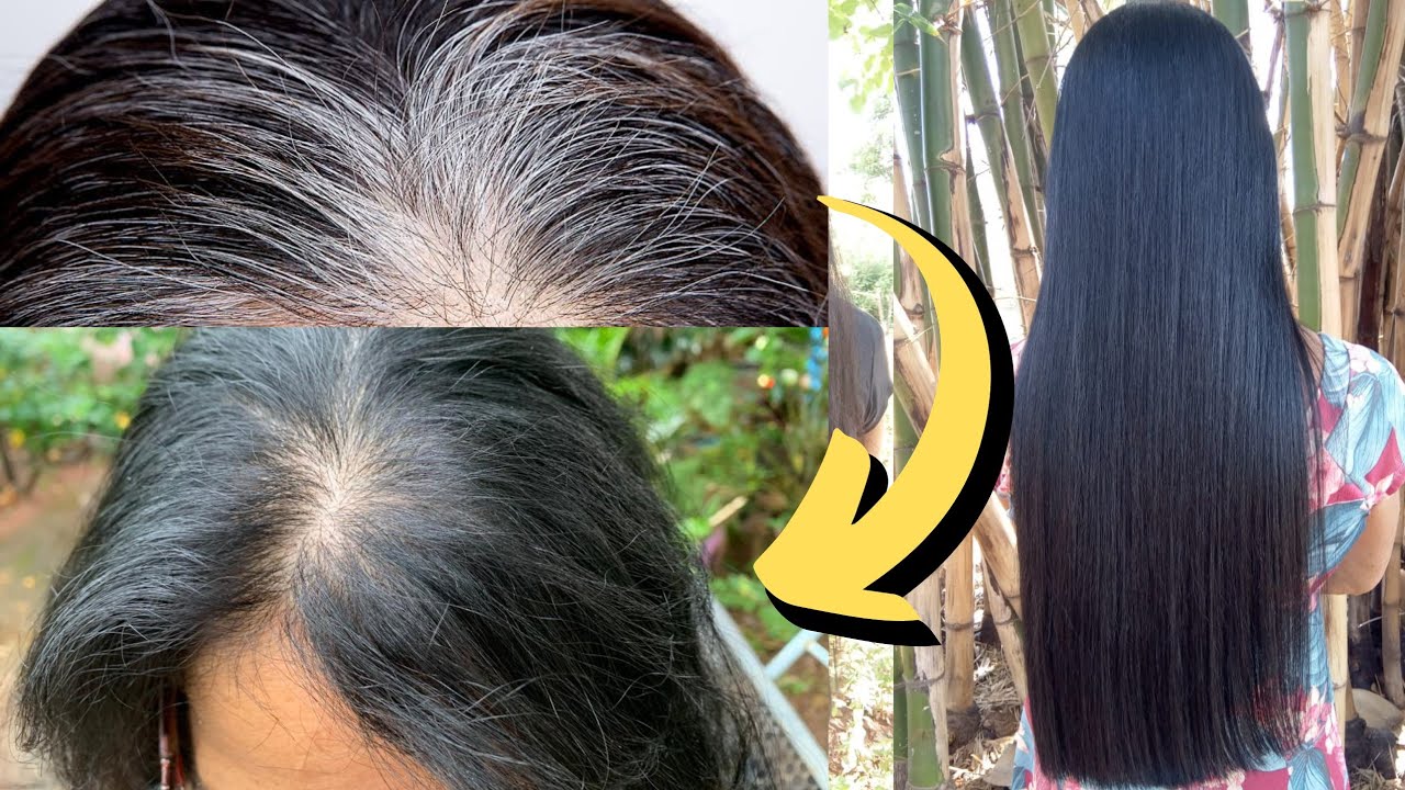 HENÊ COBRE CABELOS BRANCOS EM 4 APLICAÇÕES - YouTube