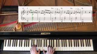 Video thumbnail of "Wrecking Ball - Miley Cyrus - Piano Cover Video by YourPianoCover"