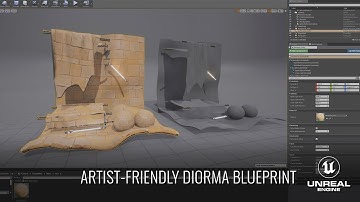 UE4 - Artist Friendly Diorama Blueprint Tutorial