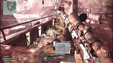 Worlds Best/Lucky Double No Scope Ever? MW3 - Carbon UK
