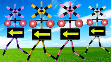 Exercise at a railroad crossing