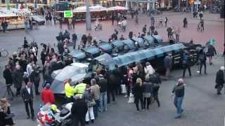 Incredible superbus on the streets