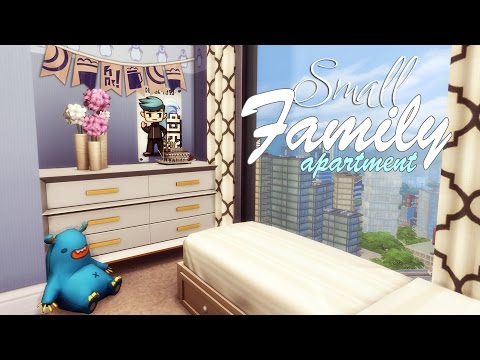 Видео: The Sims 4: Строительство | Small Family Apartment