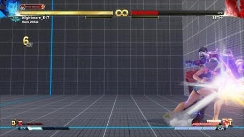 STREET FIGHTER 5 Rose V trigger 2 death combo