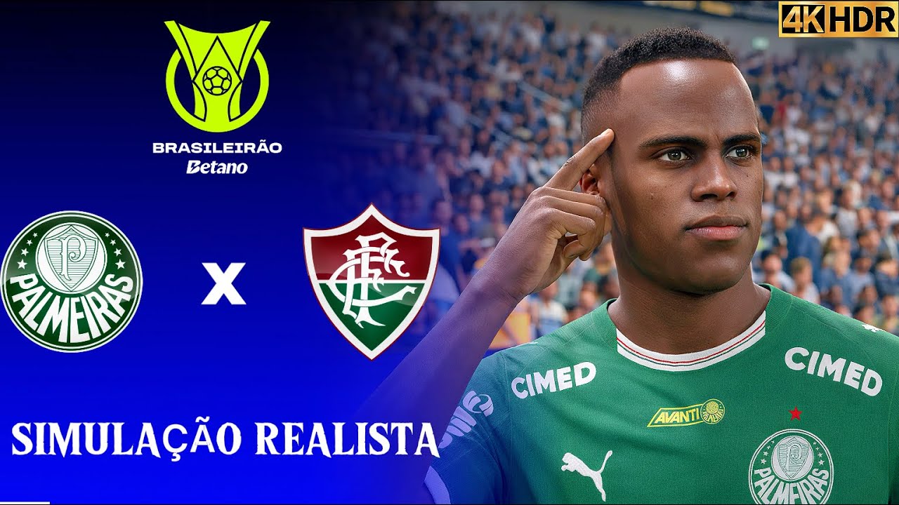 FC 26 - Palmeiras vs Fluminense | Brasileirão 2026 | Simulação 4K Ultra HD (60FPS)