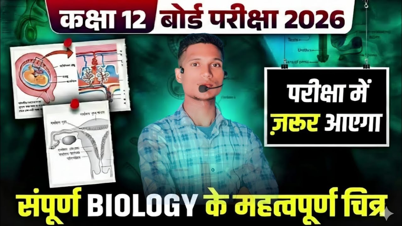 class 12th Biology most important diagram l Bihar board 2026