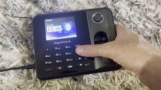 HapAttend H1 Time Clock Unboxing Video