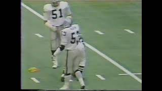 L.A. Raiders vs Kansas City Chiefs 1983 Week 10