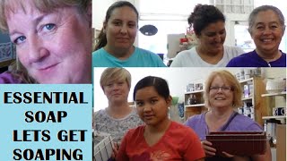 How to make Homemade Soap Classes at the Cornerstone Market with Essential Soap