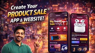 Create your shopping app sell own products sale website development tamil online appxnow
