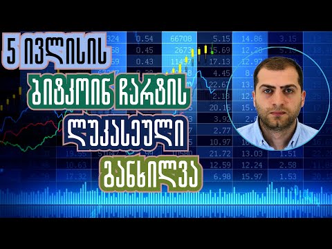 ბიტკოინის ჩარტის ტექნიკური განხილვა, 5 ივლისის მდგომარეობით