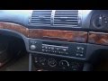 BMW E39 5 Series - How to Remove Radio