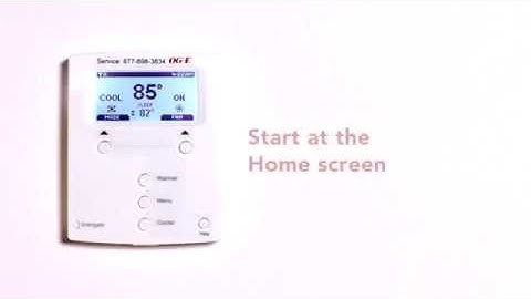 P1 SmartTemp Thermostat: Set an Extended Hold