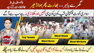 India once again fails in final | Top teams and players of ICC Test championship 2021-23