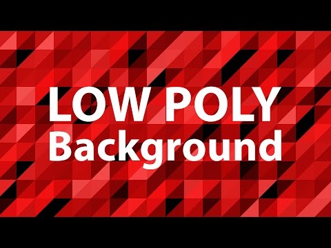 AEplus 005 - Low Poly Animated Background (After Effects and Element 3D tutorial)