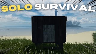 I Survived In a 1by1 Bunker | Lone Survival