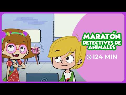 🕵️‍♂️ TODOS LOS CASOS: Detectives de Animales (Maratón 2 Horas) | Serie para niños | Pakapaka