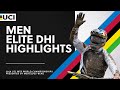 Men Elite DHI Highlights | 2020 UCI MTB World Championships