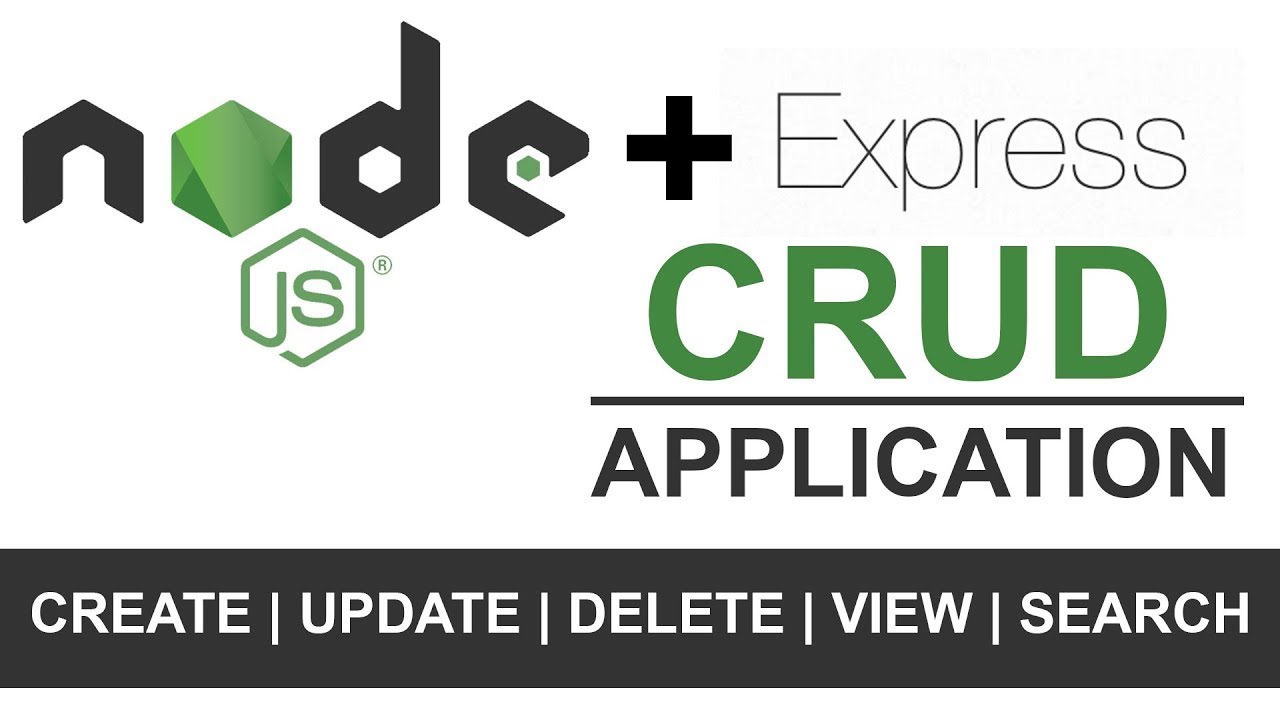 CRUD Operations using Express JS|| REST API || Express JS Project 1 ...