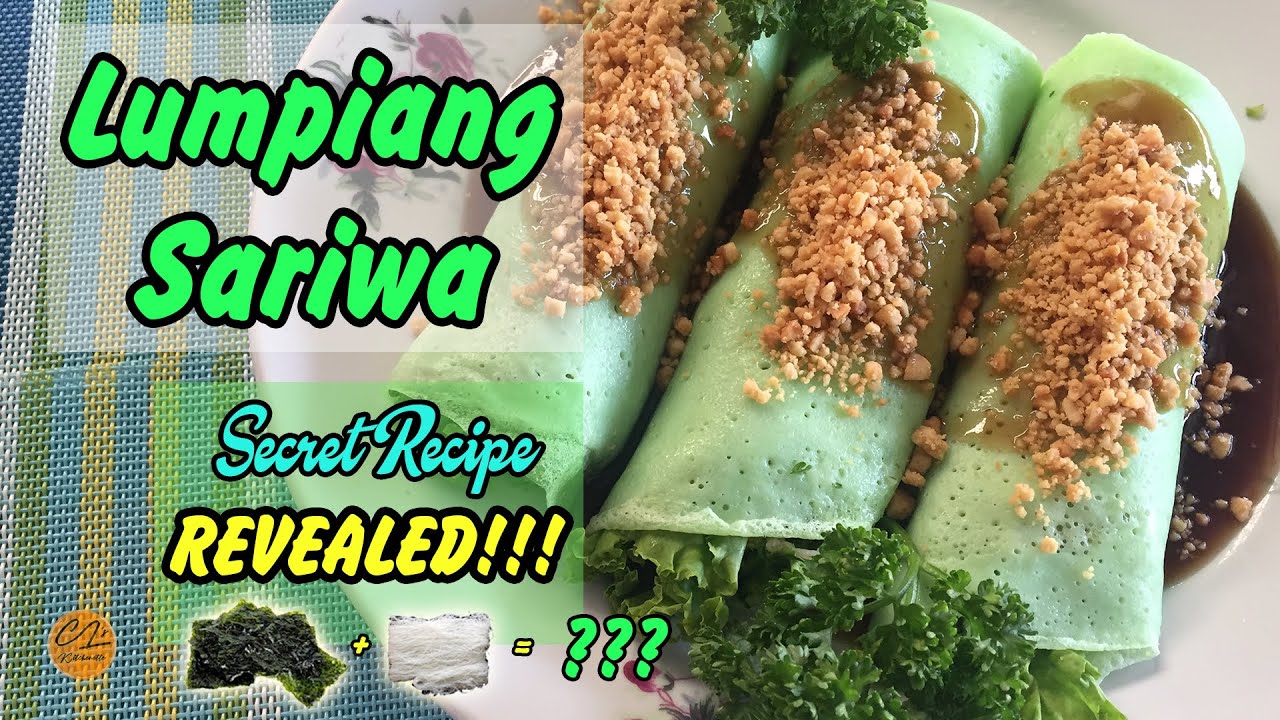 GAWIN MO ITO SA LUMPIANG SARIWA MO | SECRET RECIPE REVEALED | Cha Lou's Kitchenette #26