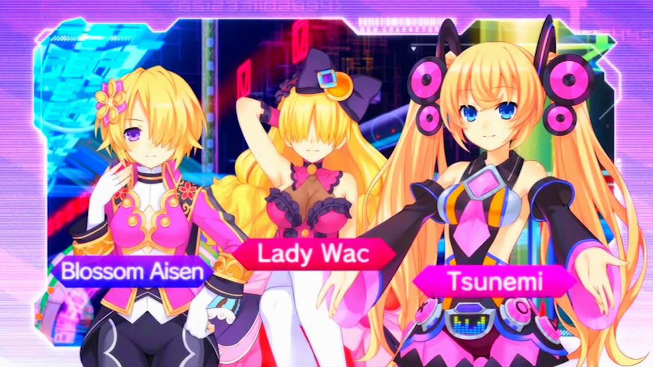 Hyperdimension Neptunia Dublagem voz da Croire,Blossom Aizen,Lady Wac & Tsunemi [PT-BR]