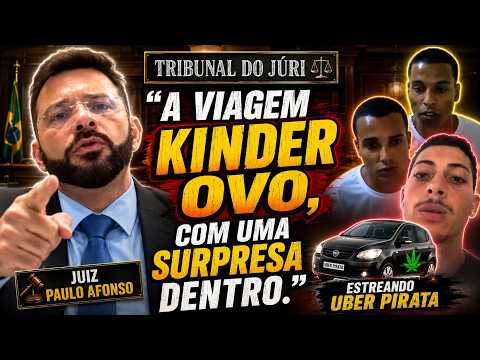 🚨 TRIBUNAL DO JÚRI | Juiz Paulo Afonso Ironiza Réus em Julgamento de Tráfico