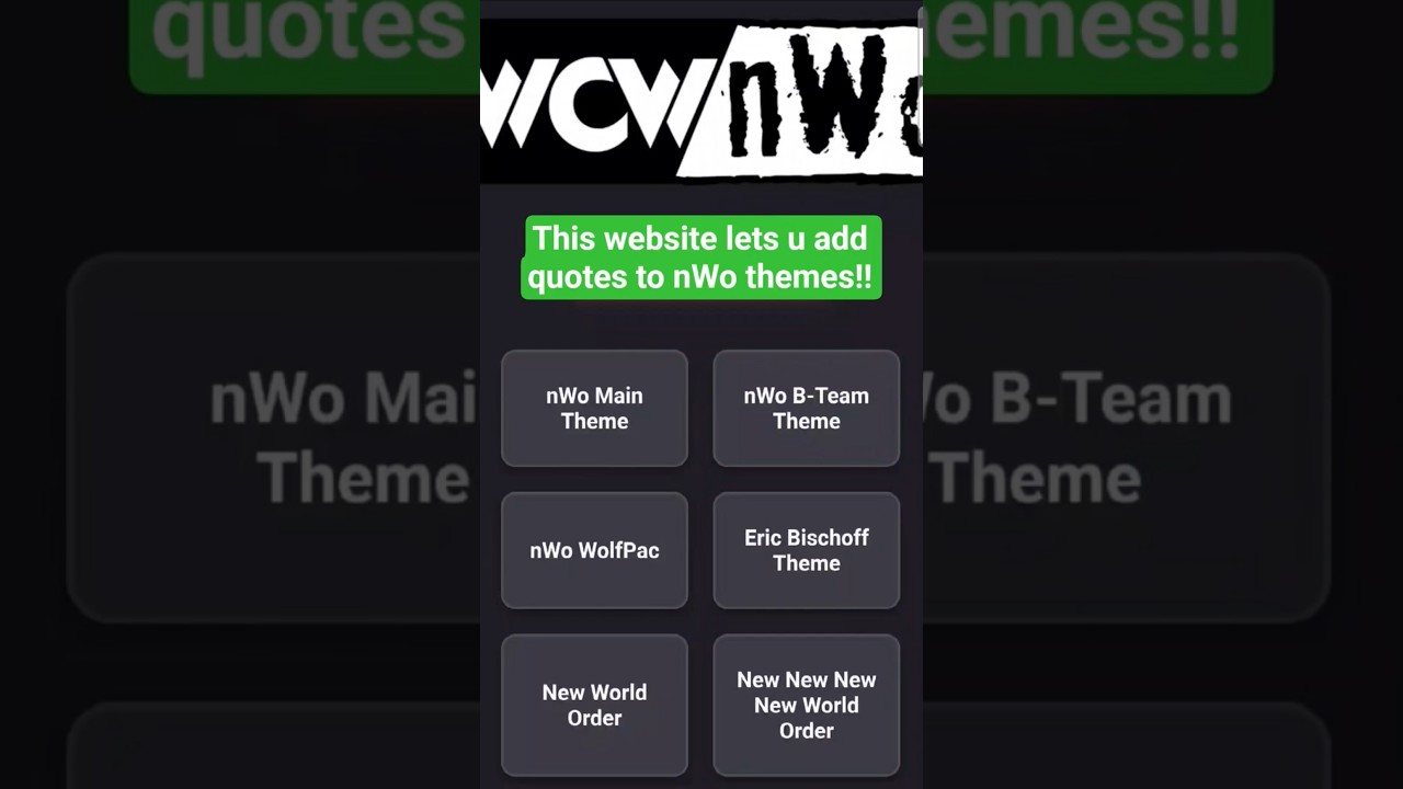 This website lets you add quotes to nWo themes!!