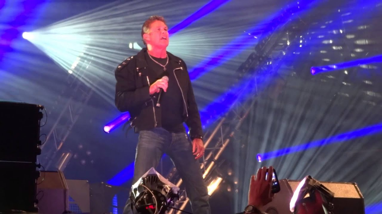David Hasselhoff - Looking For Freedom (Live @ Nürburgring Germany 23.05.2014 HD)