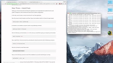 Setting up flask on a digitalocean droplet