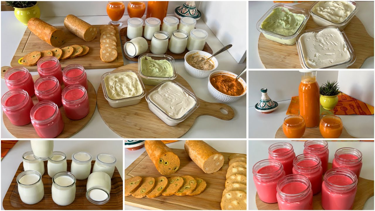 هادو لي عليهم تتقلبي تحضيرات أولية💪ضروري منها لفطور والكوطي👌كاشير/جبن للدهن/صلصات لذهن سنويتش/رايبي