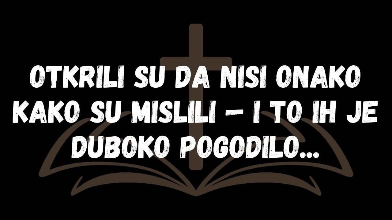 Otkrili su da nisi onako kako su mislili — i to ih je duboko pogodilo