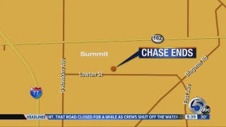 5am: Chase/crash in Akron