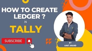 How To Create Ledgers in Tally Prime || The Programming Hub